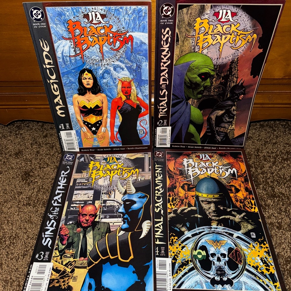 JLA Black Baptism Comics